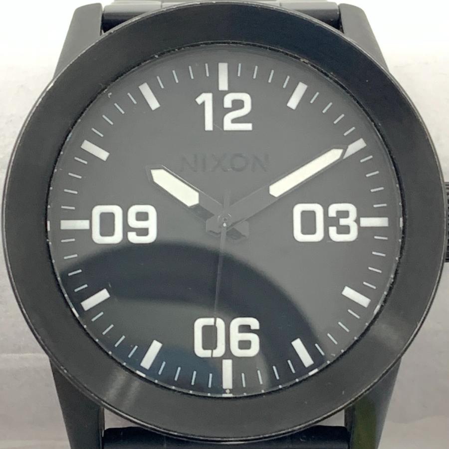 NIXON（ニクソン） 〇〇 THE PRIVATE クォーツ 腕時計 ブラック 現状