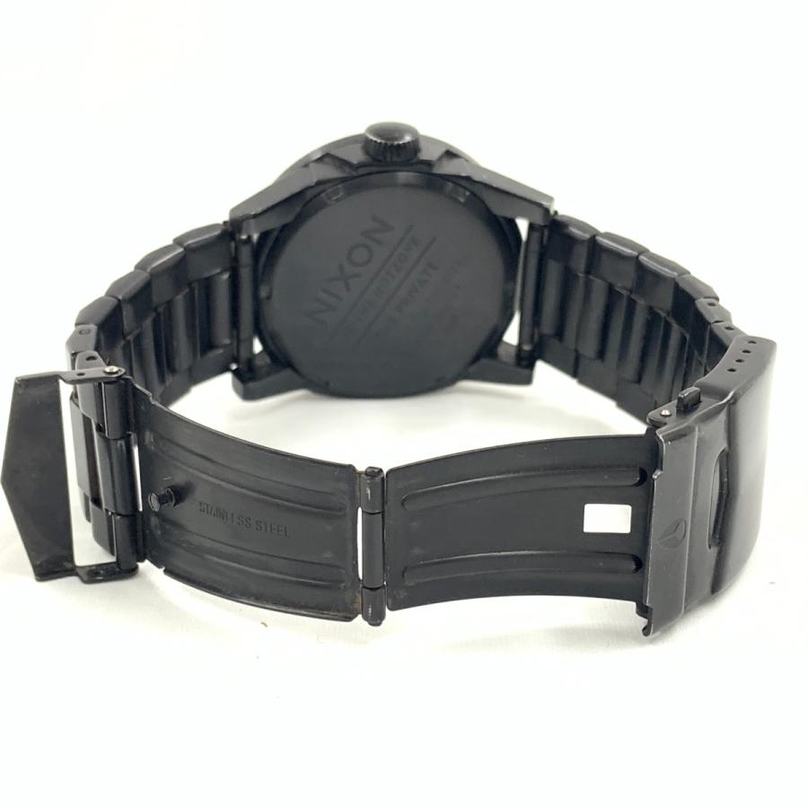 NIXON（ニクソン） 〇〇 THE PRIVATE クォーツ 腕時計 ブラック 現状