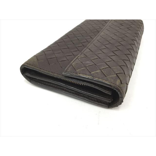未使用品 BOTTEGA VENETA ボッテガヴェネタ イントレチャート 長財布 150509 ラムスキン グレージュ ユニセックス ボッテガヴェネタ イントレチャート ブランドオフ BOTTEGA VENETA