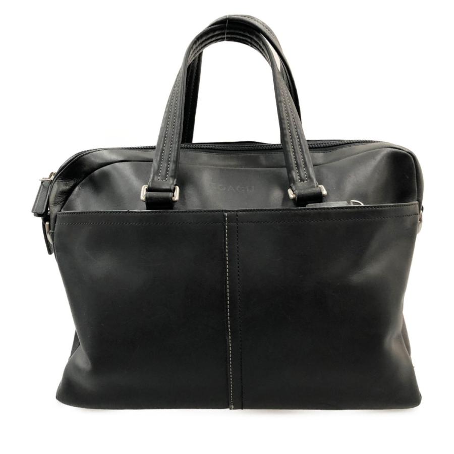 COACH（コーチ） 〇〇 ビジネス バック F70670 ブラック 傷や汚れあり