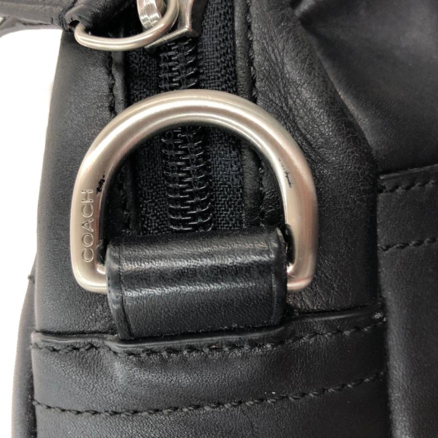 COACH（コーチ） 〇〇 ビジネス バック F70670 ブラック 傷や汚れあり