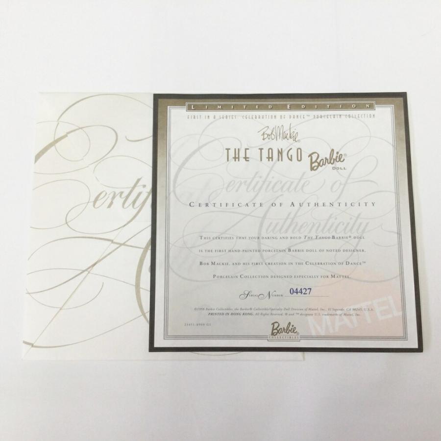 中古品)マテル バービー ゴールドラベル The TANGO ザ タンゴ バービー