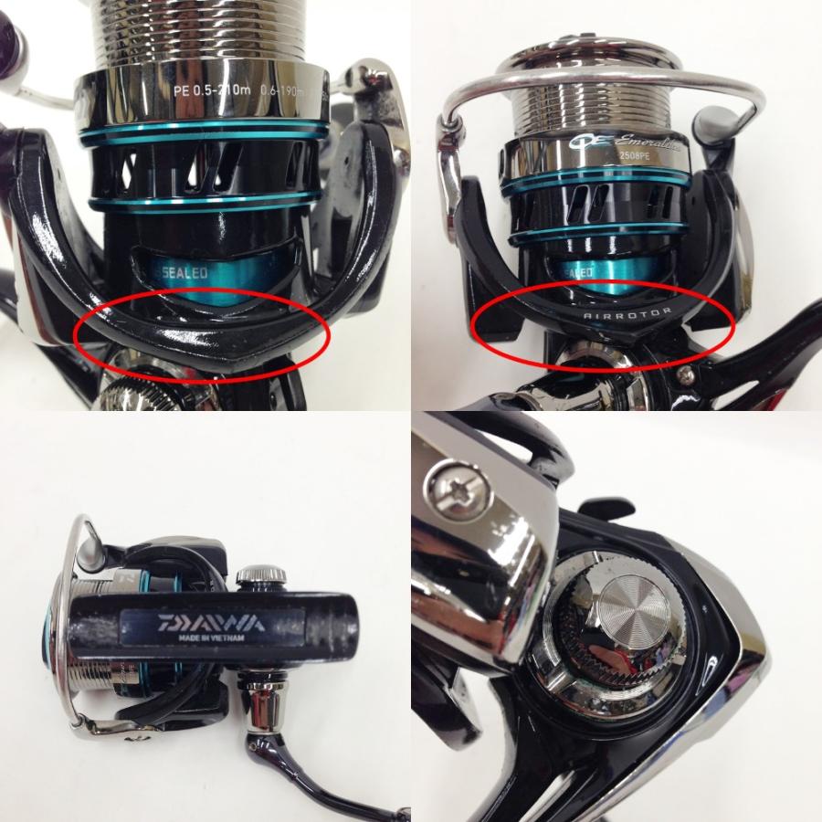 〇〇 DAIWA ダイワ 16 エメラルダス 2508PE スピニングリール 055984 傷や汚れあり|bigban|05