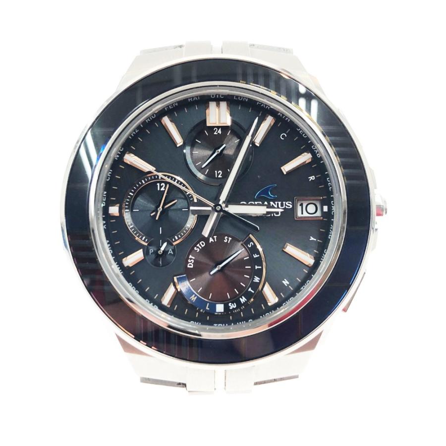 CASIO 〇〇 カシオ オシアナス マンタ 江戸切子モデル タフソーラー  