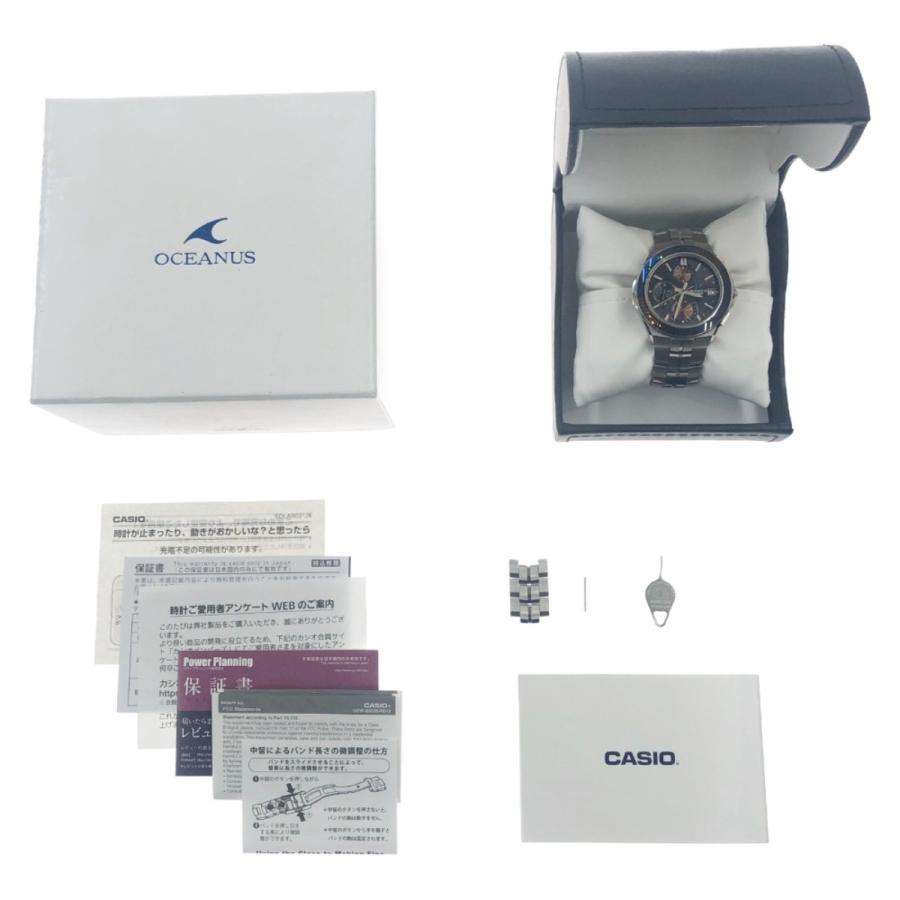 CASIO 〇〇 カシオ オシアナス マンタ 江戸切子モデル タフソーラー  