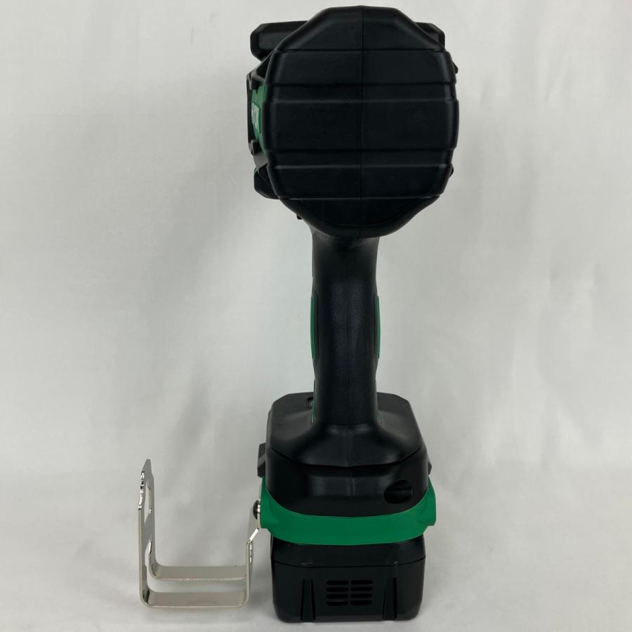 HiKOKI ハイコーキ 36V 19mm インパクトレンチ 充電器 バッテリー×2 ケース付 WR36DA 2XP 未使用品 未使用に近い 【庭】
