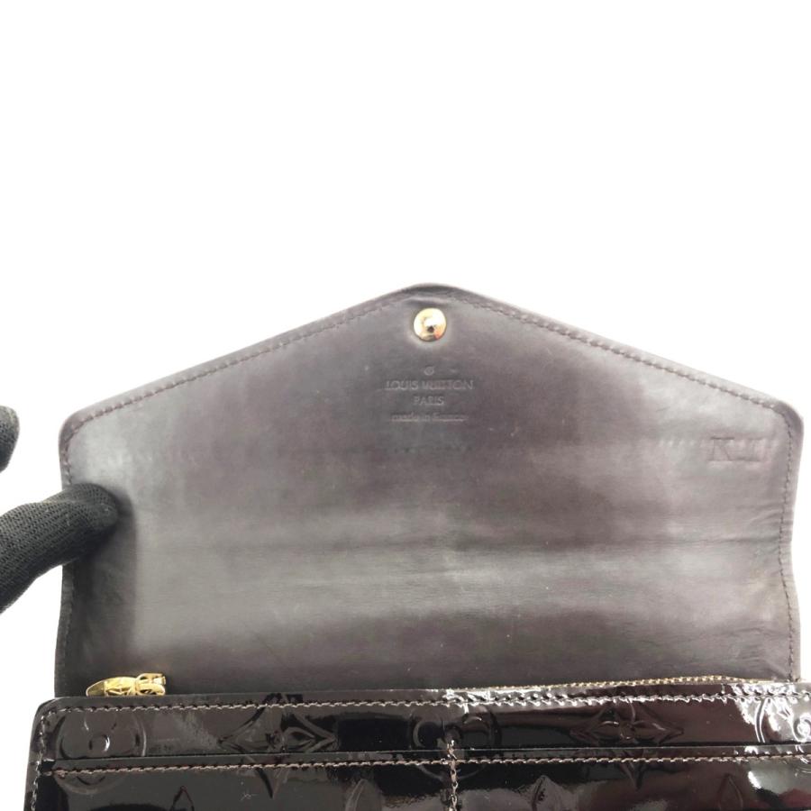 LOUIS VUITTON 〇〇 ルイヴィトン ヴェルニ ポルトフォイユ サラ