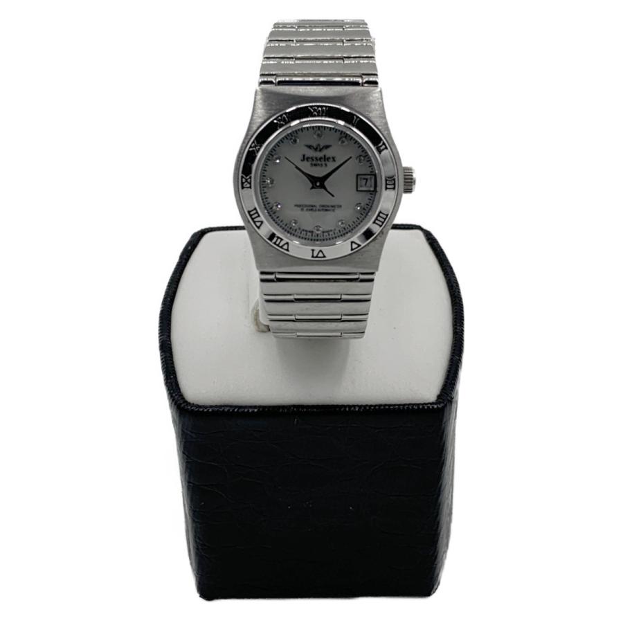 〇〇 JESSELEX 腕時計 自動巻き シルバー やや傷や汚れあり
