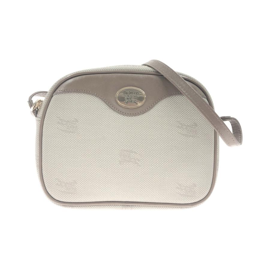 美品♡BURBERRY バーバリー ホースロゴ レザー ショルダーバッグ BURBERRY 〇〇 バーバリー ホース柄 ロゴ ショルダーバッグ やや