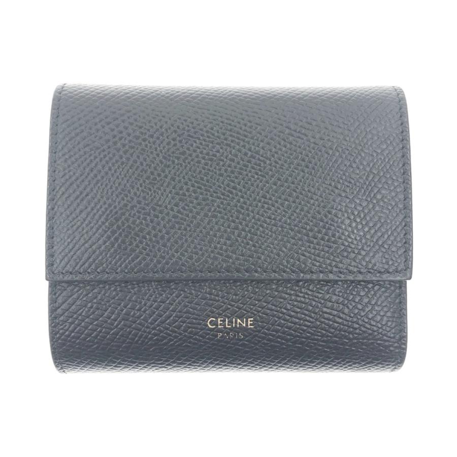 CELINE 三つ折り財布 スモールトリフォールドウォレット CELINE（セリーヌ） 〇〇 スモール トリフォールドウォレット 三つ折り