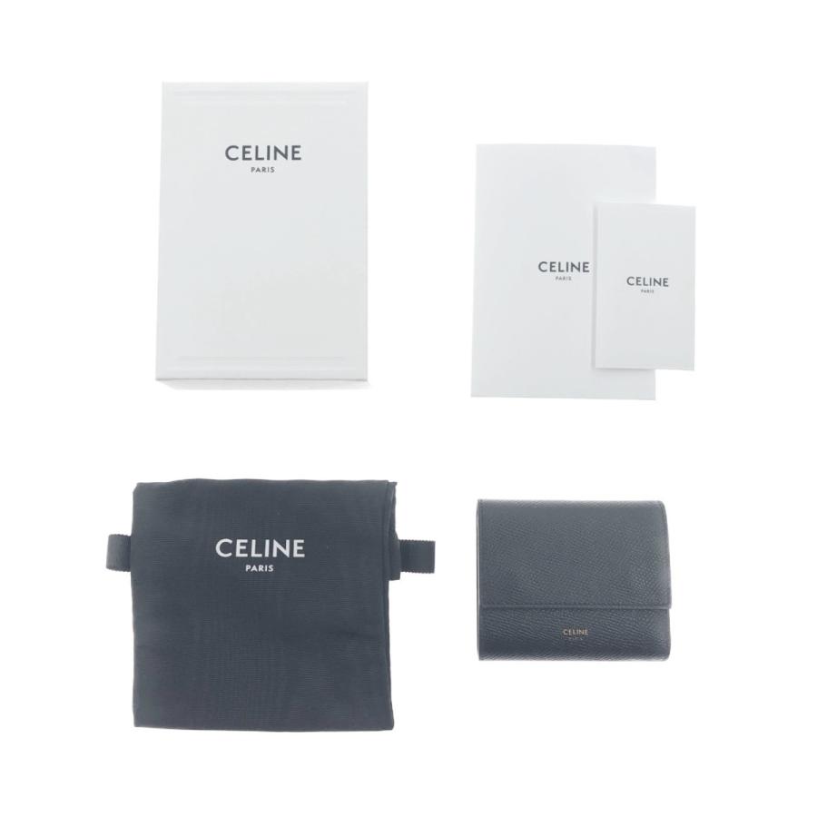 CELINE（セリーヌ） 〇〇 スモール トリフォールドウォレット 三つ折り