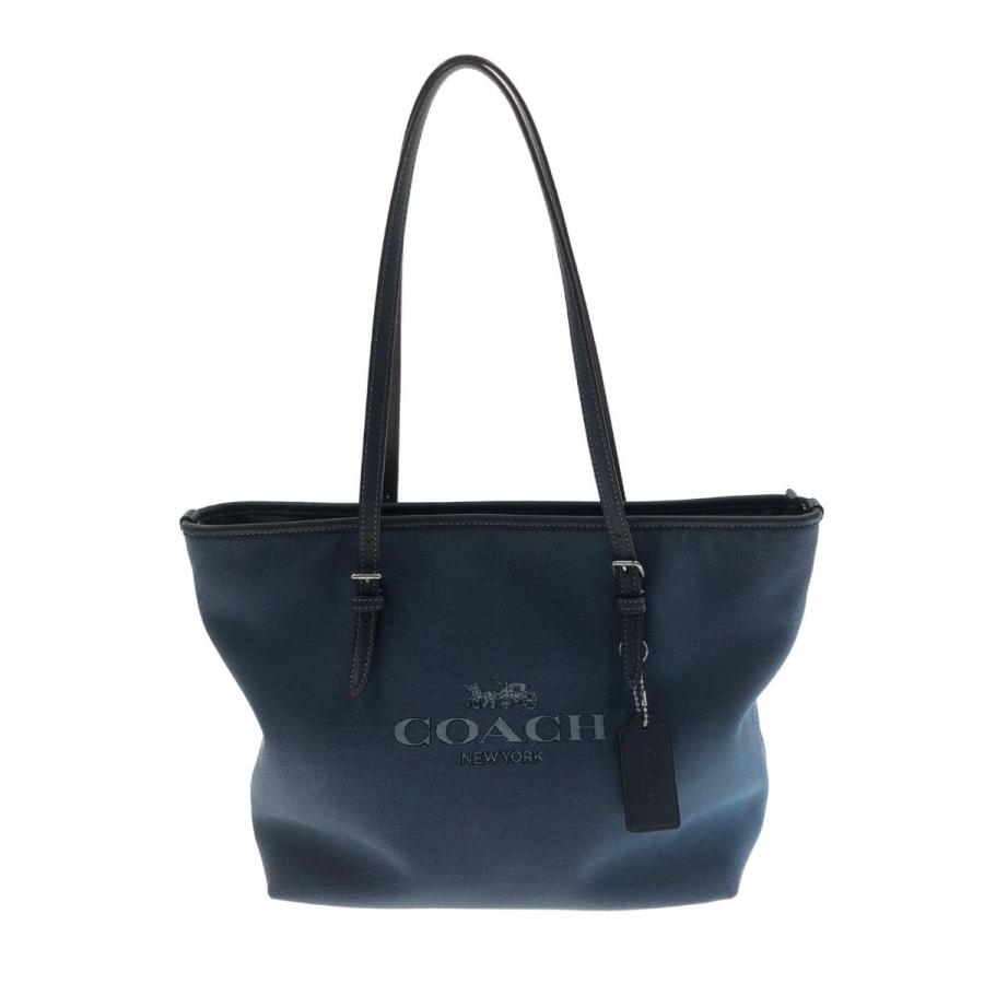 COACH（コーチ） 〇〇 バッグ トートバッグ 6528 ブルー やや傷や汚れ