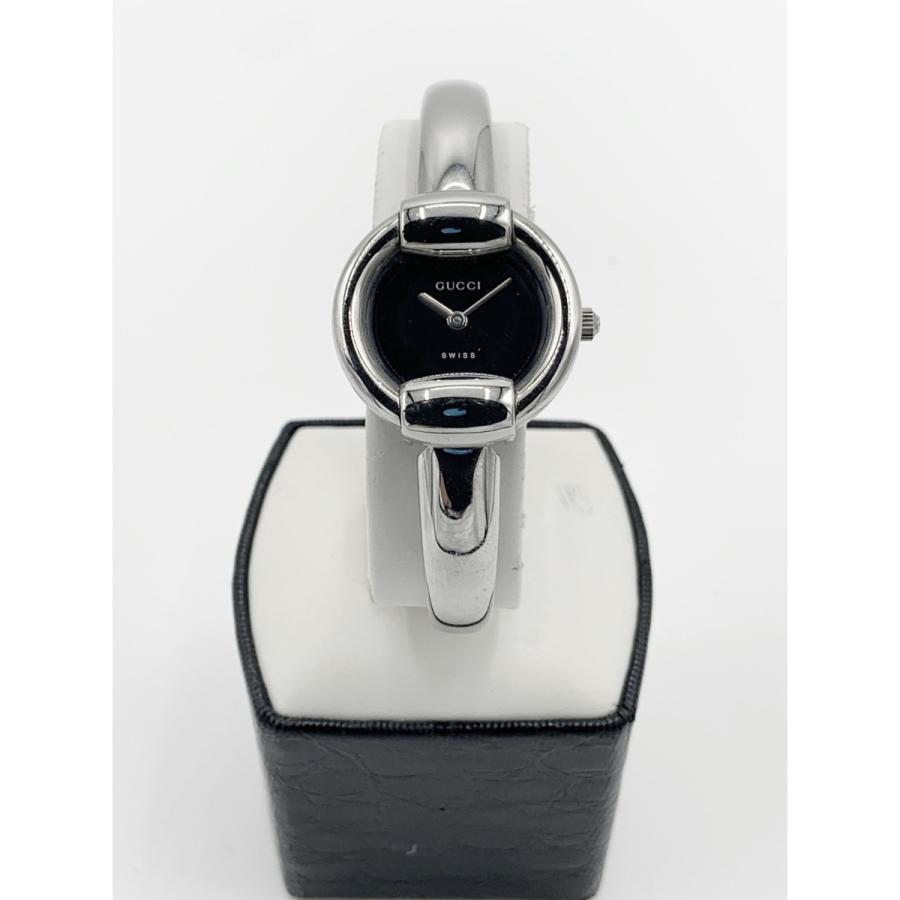 GUCCI グッチ 1400L バングルウォッチ クォーツ シルバー GUCCI（グッチ） 〇〇 クオーツ バングル ウォッチ 1400L シルバー x