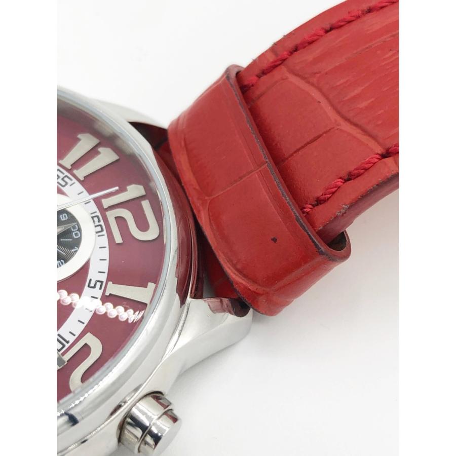 人気 腕時計　エンジェル クローバー　ダブルプレイ レッド　メンズ 1年保証 正規品 Angel Clover エンジェルクローバー ダブル