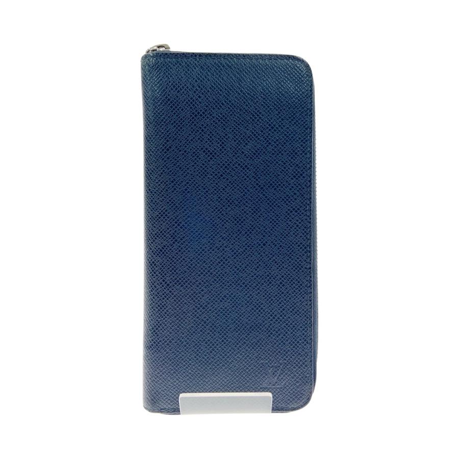 ルイヴィトン ヴェルティカル タイガ ジッピーウォレット ネイビー　長財布 箱袋付☆LV タイガ 長財布 ジッピー ウォレット ヴェルティカル