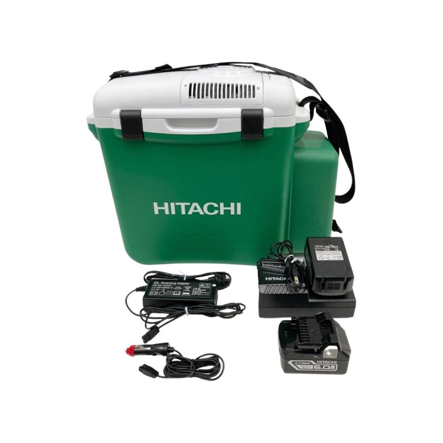 〇〇 HITACHI 日立 コードレス冷温庫 UL18DSL グリーン 傷や汚れあり 