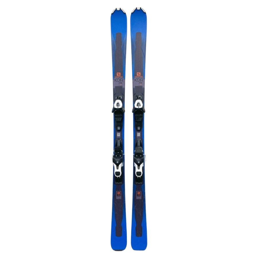 〇〇 SALOMON サロモン XDR 75 ST スキー板 161cm ブルー やや傷 〇〇 SALOMON サロモン XDR 75 ST スキー板 161cm ブルー やや傷
