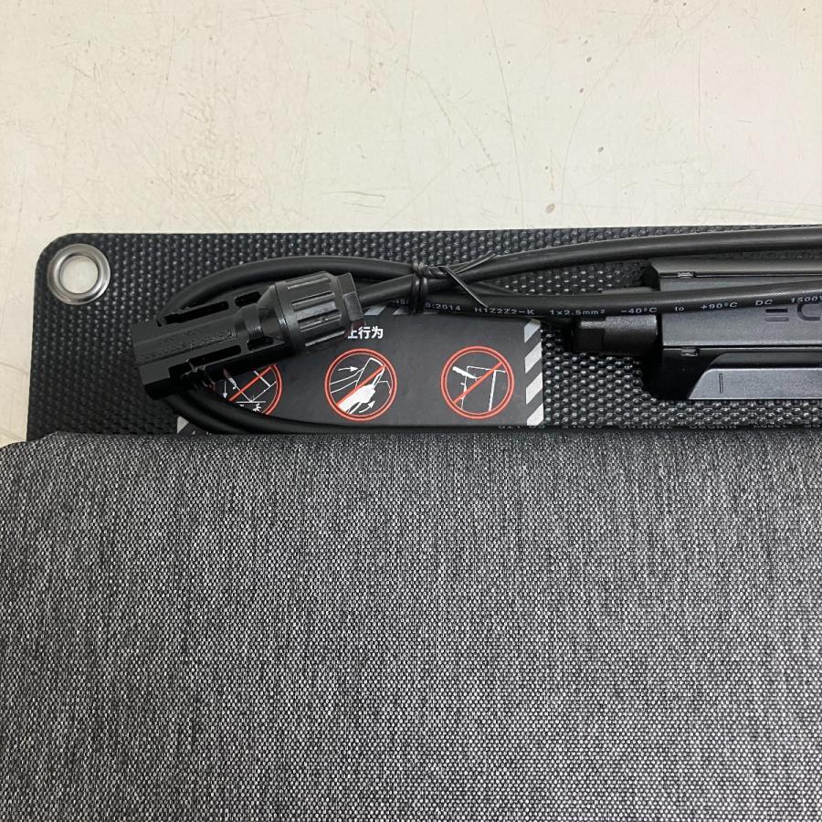 ECOFLOW エコフローソーラーパネル110w 未使用収納ケース 付きグレー EcoFlow 110Wソーラーパネル EFSOLAR110N 折り畳み式ソーラーパネル