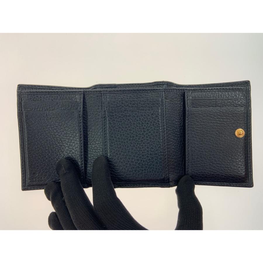 GUCCI（グッチ） 〇〇 プチマーモント 三つ折り財布 474746 CAO0G