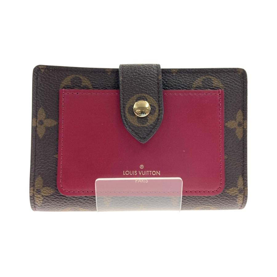 ルイヴィトン モノグラム ポルトフォイユ ジュリエット 折り財布 財布 ブラウン LOUIS VUITTON ルイ ヴィトン 二つ折り財布 ポルトフォイユ