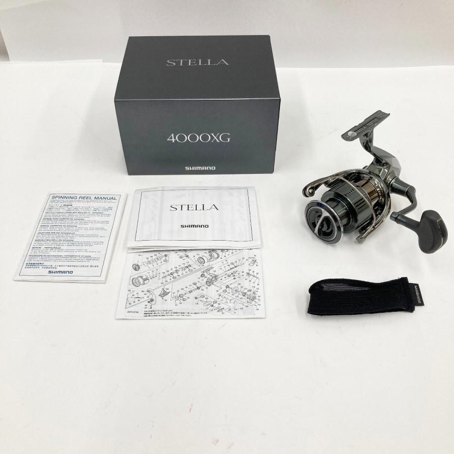 〇〇 SHIMANO シマノ STELLA 22ステラ 4000XG スピニングリール 〇〇 SHIMANO シマノ STELLA 22ステラ 4000XG スピニングリール