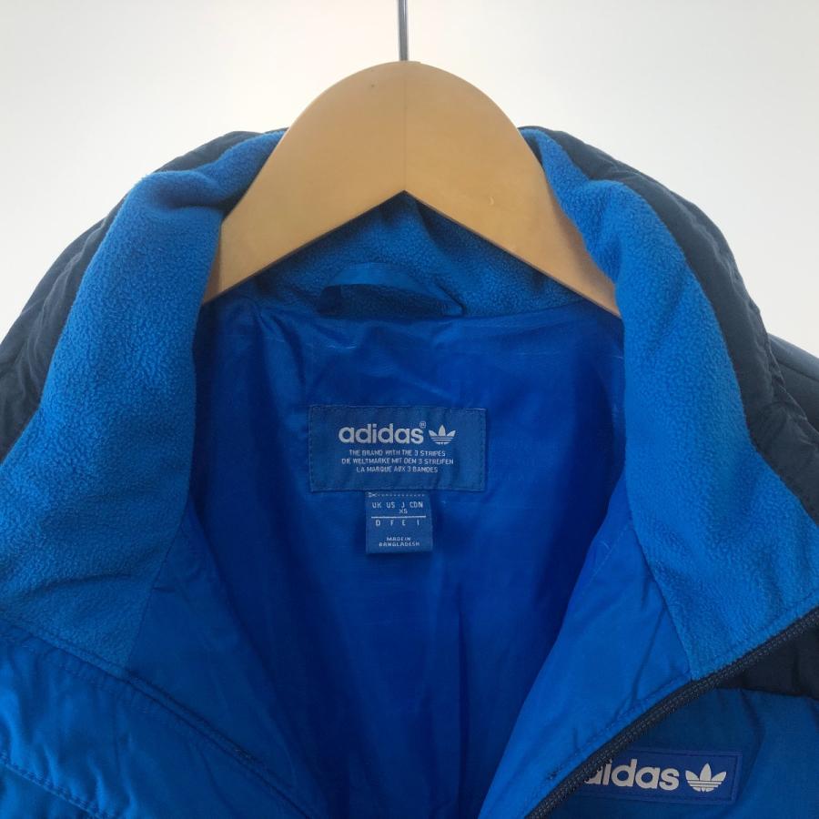 〇〇 アディダス プレステージ シンセティック メンズ 中綿ジャケット サイズXS AB7874 ブルー×ネイビー adidas（アディダス） 〇〇 プレステージ シンセティック メンズ 中綿