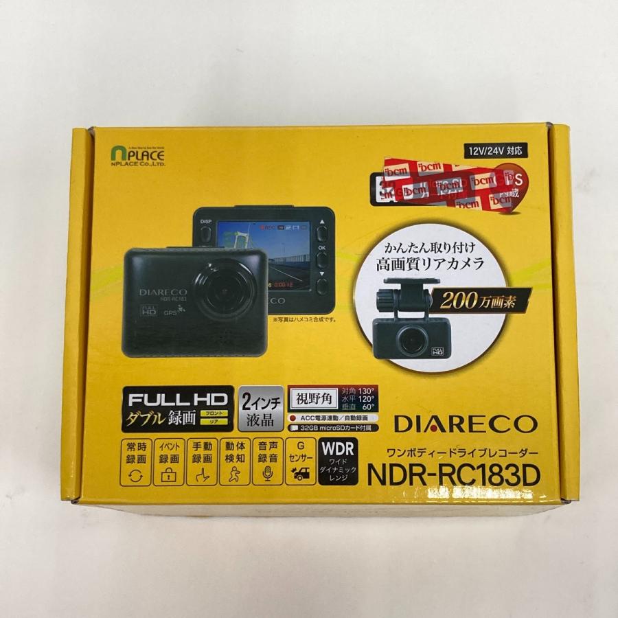 ドラレコ　未使用　NDR-RC183D 〇〇 NPLACE エンプレイス ドライブレコーダー NDR-RC183D 目立った傷