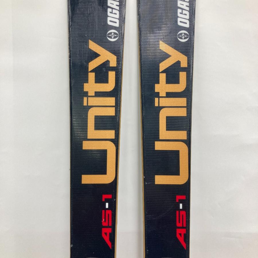 〇〇 OGASAKA オガサカ Unity AS-1 スキー板 165cm ブラック 傷や汚れ