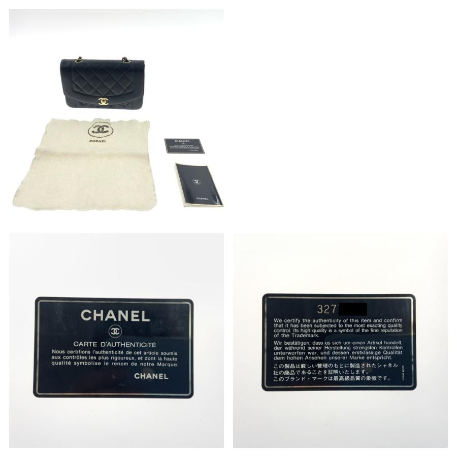 CHANEL シャネル/ダイアナマトラッセ チェーンショルダーバッグ ブラック/A01164/259****/シャネル/ABランク/65【中古】 CHANEL シャネル ダイアナ マトラッセ チェーン ショルダーバッグ