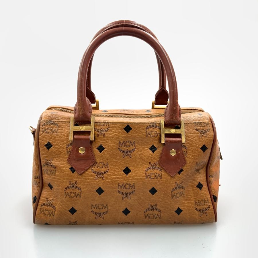 MCM（エムシーエム） 〇〇 ヴィセトス ミニボストンバッグ 2WAYバッグ