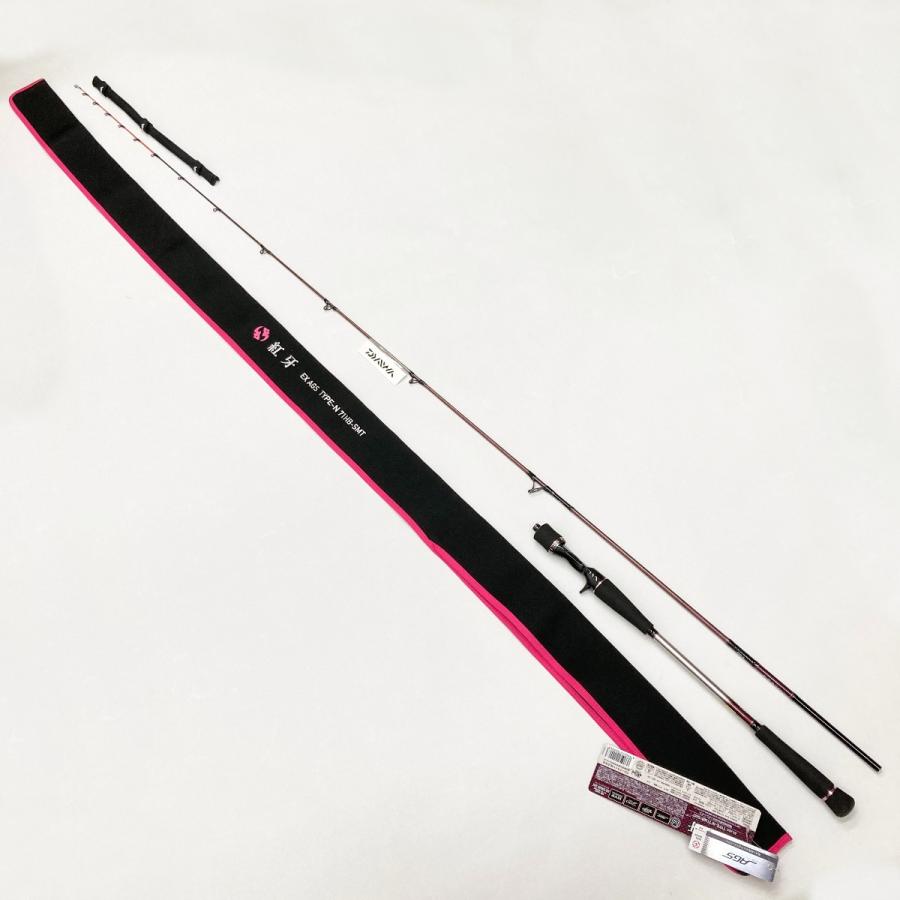 〇〇 DAIWA ダイワ 紅牙 EX ルアーロッド AGS N71HB-SMT 目立った傷や 