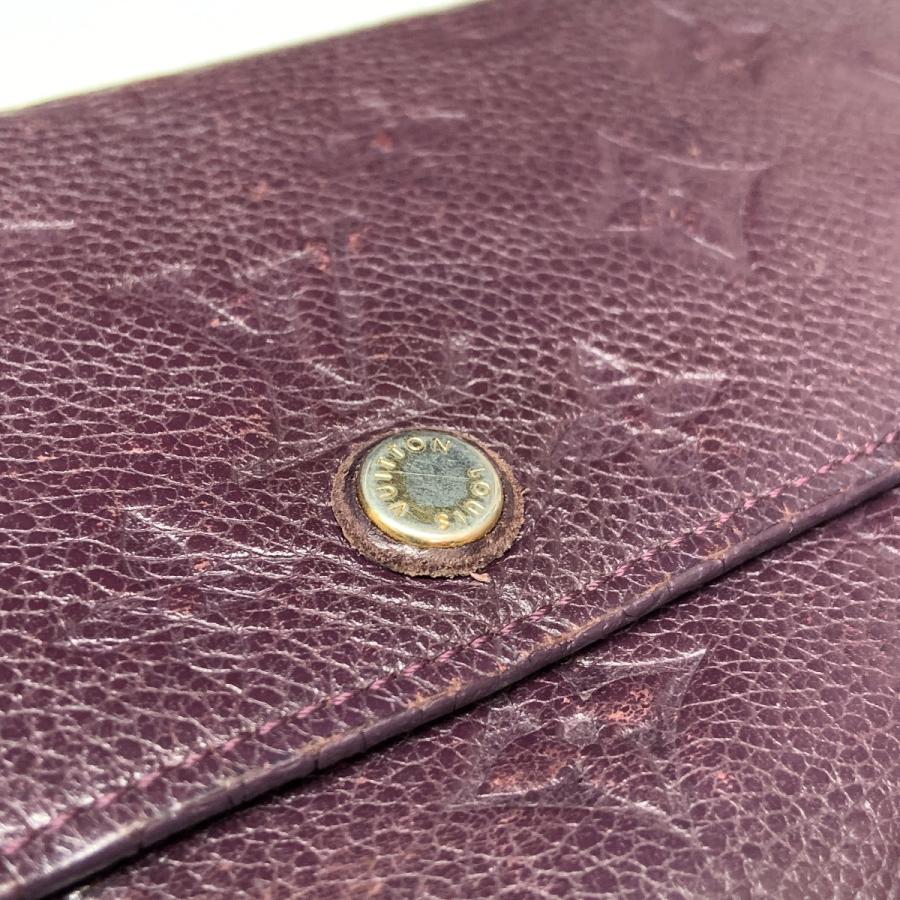 〇〇LOUIS VUITTON ルイヴィトン モノグラム アンプラント ポルトフォイユ ヴィルトゥオーズ  三つ折り長財布 M60294 パープル LOUIS VUITTON】ルイヴィトン『モノグラム アンプラント