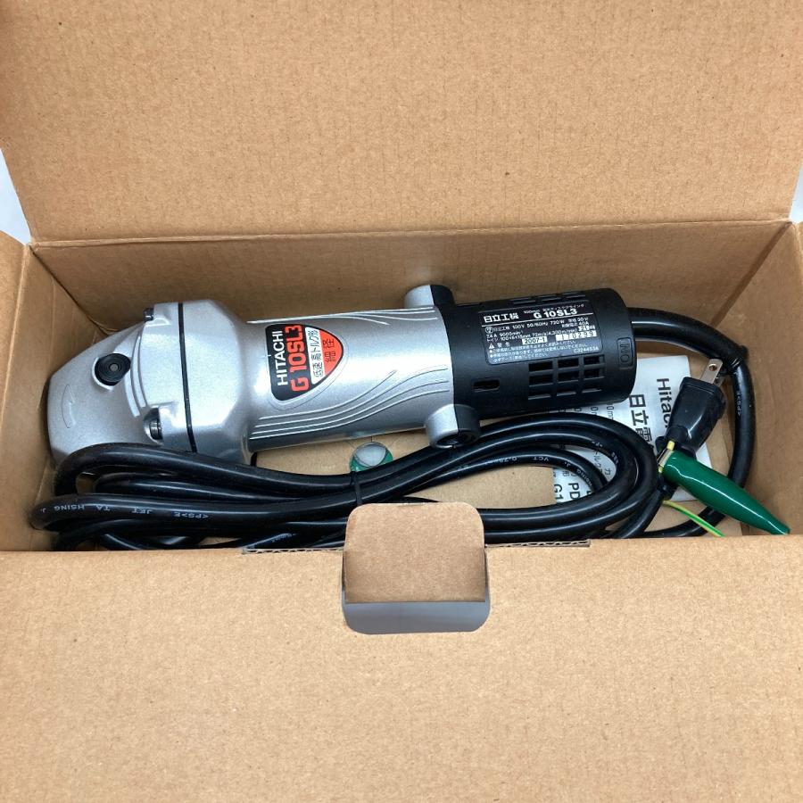 日立電気ディスククラインダ 〇〇 HITACHI 日立 電気 ディスクグラインダ 旧日立工機 G10SL3 目立っ
