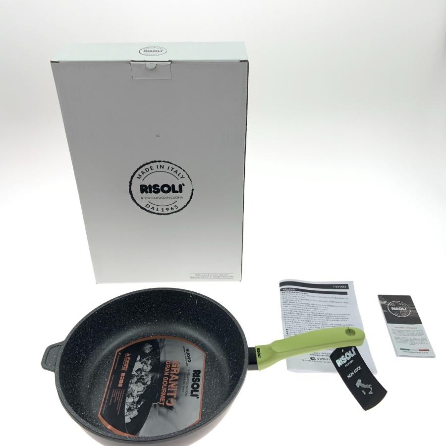 〇〇 RISOLI リゾリ プロッジ ディープパン フライパン 28cm ガス専用