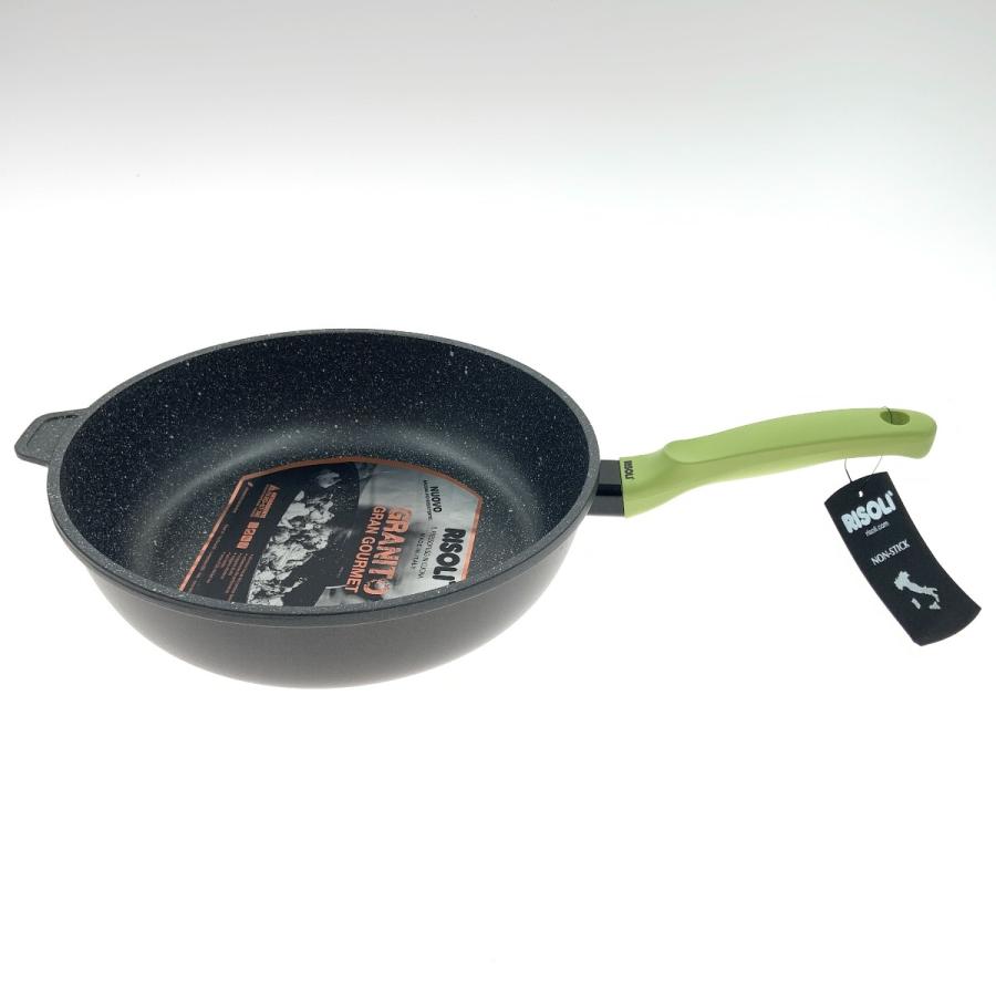 〇〇 RISOLI リゾリ プロッジ ディープパン フライパン 28cm ガス専用