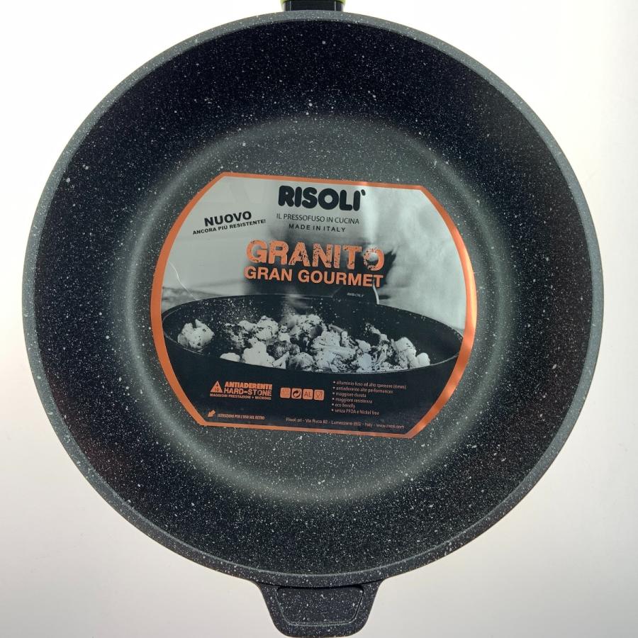 〇〇 RISOLI リゾリ プロッジ ディープパン フライパン 28cm ガス専用