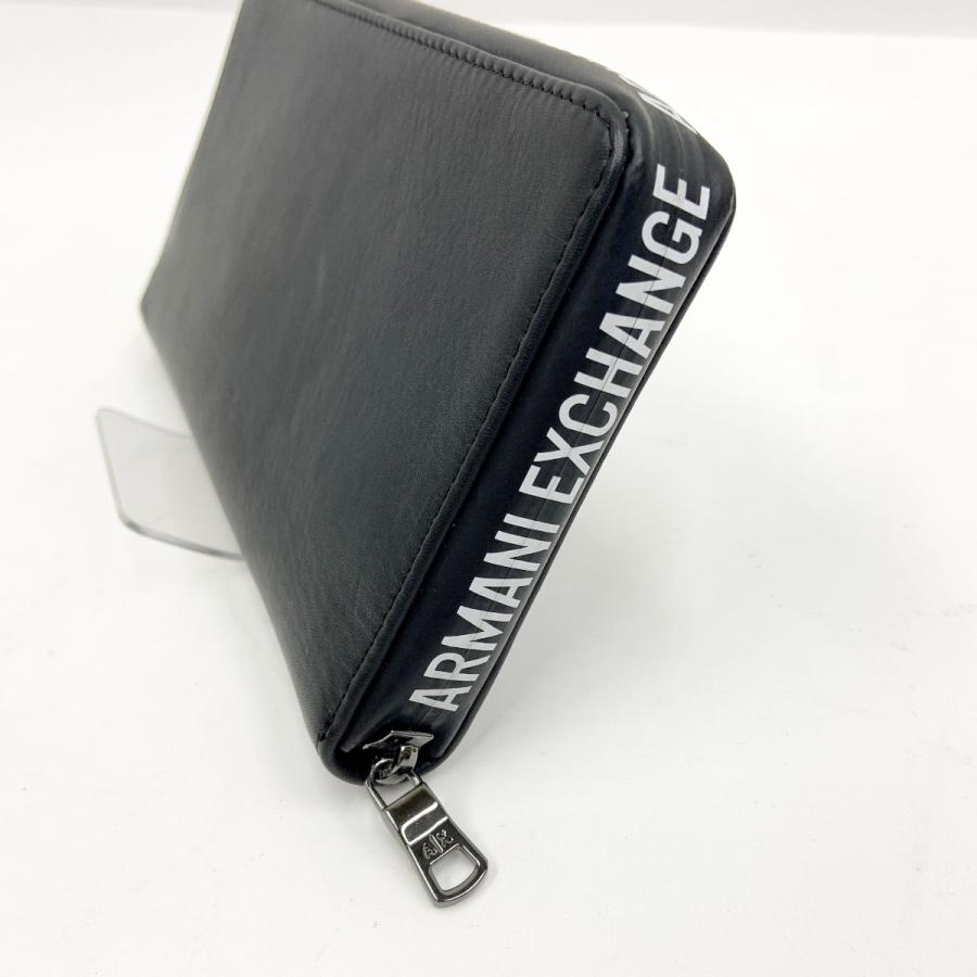 ARMANI（アルマーニ） 〇〇 EXCHANGE AX ラウンド ロゴ ファスナー