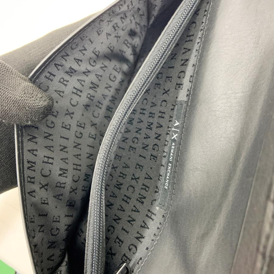 ARMANI（アルマーニ） 〇〇 EXCHANGE AX ラウンド ロゴ ファスナー