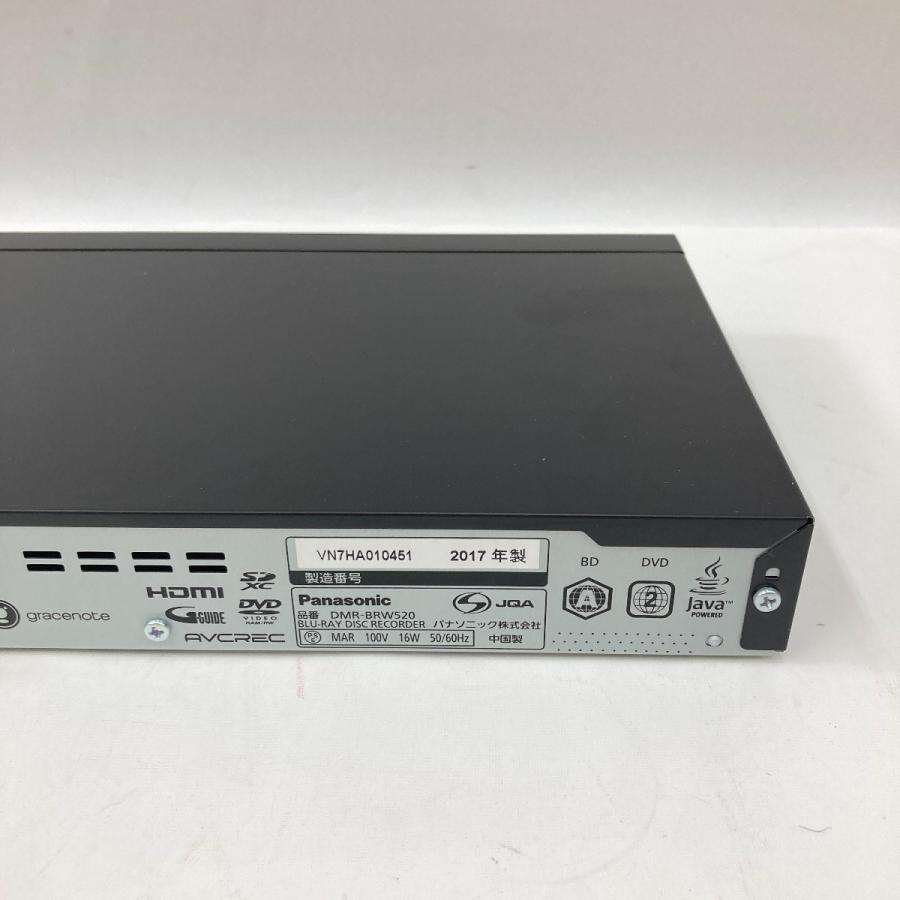 ✨️ほぼ未使用✨️ Panasonic BDレコーダー DMR-BRW520 〇〇 Panasonic パナソニック Blu-rayレコーダー ブルーレイレコーダー