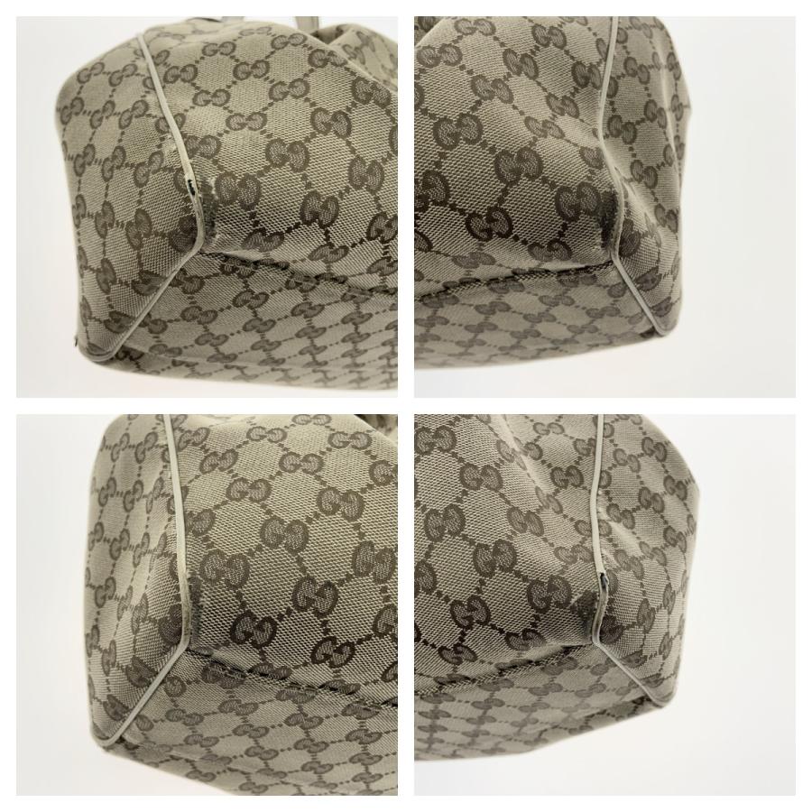 GUCCI（グッチ） 〇〇 GGキャンバス トートバッグ 388919 ベージュ 傷