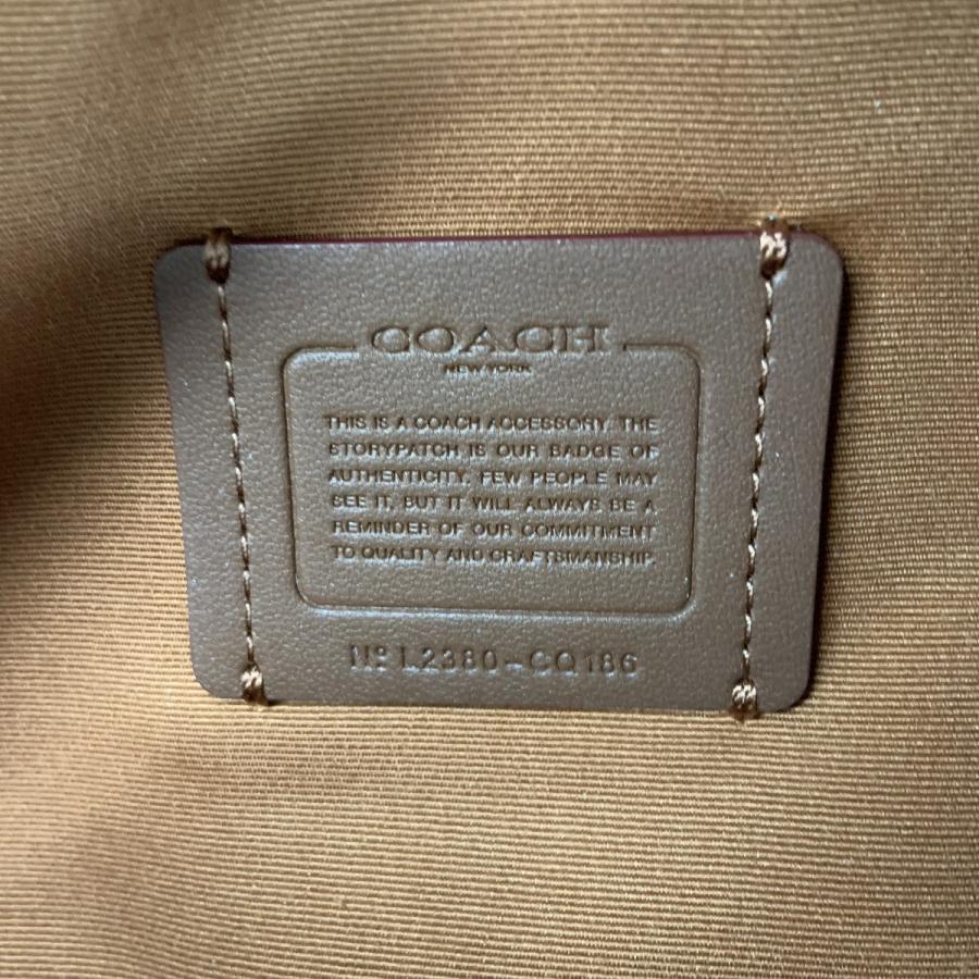 COACH（コーチ） 〇〇 シグネチャー デニム ミニ ベルト バッグ ボディ