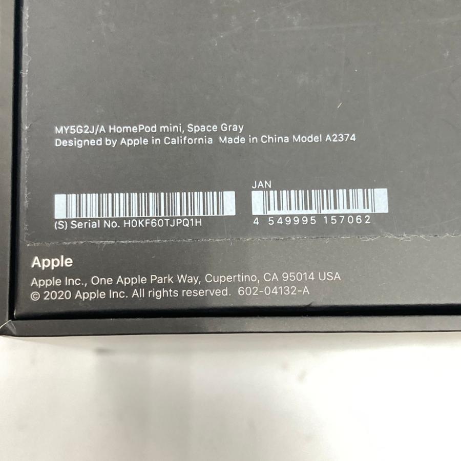 〇〇 Apple アップル HomePod mini スマート スピーカー MY5G2J/A 電源