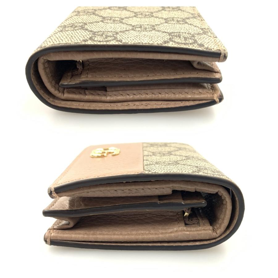 GUCCI（グッチ） 〇〇 GGスプリーム ダブルGカードケースウォレット