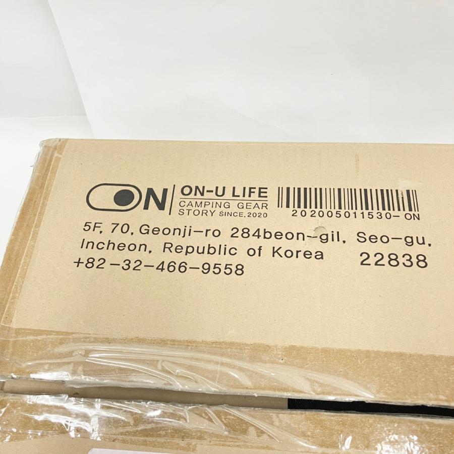 〇〇 ON-U LIFE オンユーライフ MyTan table goalzero type Black