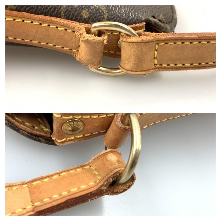 〇〇 LOUIS VUITTON ルイヴィトン モノグラム ドルーオ ショルダーバッグ M51290 ブラウン やや傷や汚れあり_4