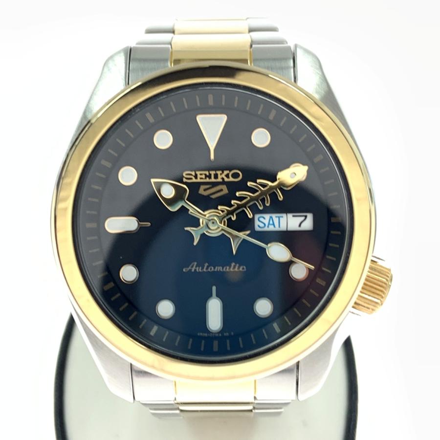 〇〇SEIKO セイコー 5スポーツ 海外モデル US スペシャル クリエーション 腕時計 SRPK22 ゴールド x ブラック SEIKO（セイコー） 〇〇 5スポーツ 海外モデル US スペシャル