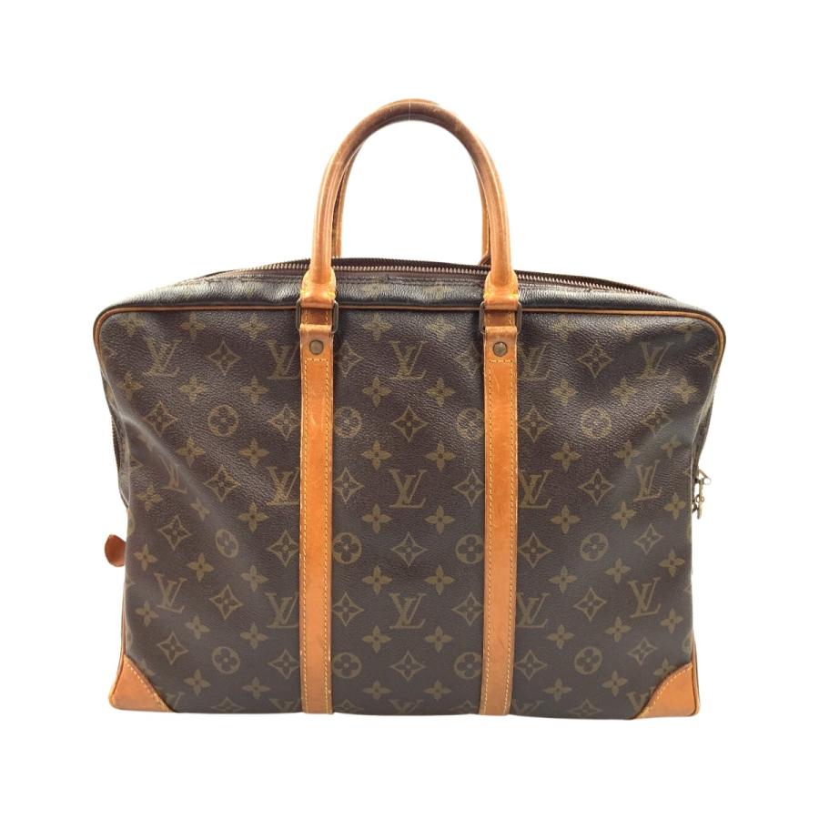 良品✨ルイヴィトン ポルトドキュマン ヴォワヤージュ ビジネスバッグ ブラウン LOUIS VUITTON - LOUIS VUITTON ルイ・ヴィトン ビジネスバッグ ポルト