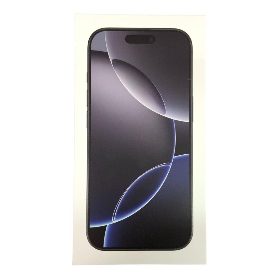 〇〇 Apple アップル IPhone 16 Pro Black Titanium ブラック 