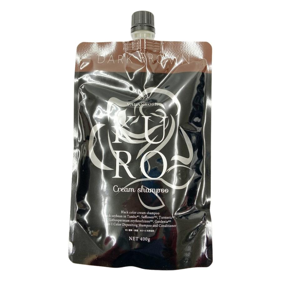 〇〇 VR クロクリームシャンプー ダークブラウン 400g 未使用