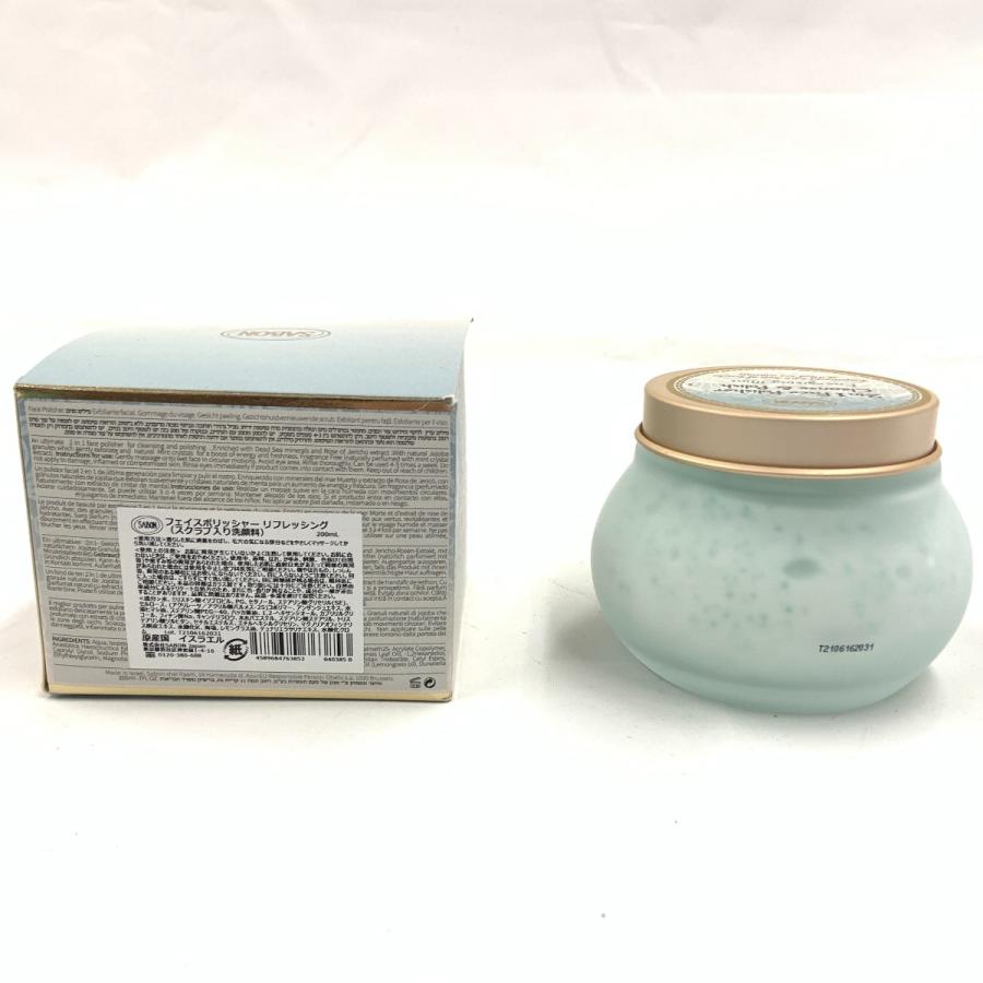 〇〇 SABON サボン フェイスポリッシャーリフレッシング スクラブ入り